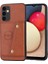 Samsung Galaxy A34 5g Kickstand Buit Için Cüzdan Kılıf Demir Kart Tutucu (Yurt Dışından) 1