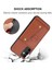 Samsung Galaxy A34 5g Kickstand Buit Için Cüzdan Kılıf Demir Kart Tutucu (Yurt Dışından) 3
