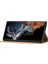 Samsung Galaxy S23 Ultra Kickstand Manyetik Kapatma Bilek Pu Için Filp Durumda (Yurt Dışından) 3