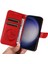 Samsung Galaxy S24 Artı Yüksek Kaliteli Deri ile Kabartmalı Flip Case (Yurt Dışından) 4