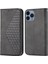 IPhone 13 Için Flip Case Pro Eşkenar Dörtgen Şekli El Kayışı Standı Günlük Kullanım (Yurt Dışından) 3