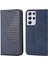 Samsung Galaxy S21 Ultra Eşkenar Dörtgen Şekli El Kayışı Günlük Kullanım Için Flip Case (Yurt Dışından) 1