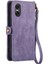 Sony Xperia 10 Vı Cüzdan Için Flip Case Basit Iş Darbeye Deri (Yurt Dışından) 5
