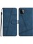 Samsung Galaxy A22 5g Için Flip Case Kart Yuvaları Tutucu Manyetik Bilek Kayışı (Yurt Dışından) 5