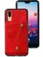 Cüzdan Kılıf Için Huawei P20 Darbeye Koruyucu Buit Demir Cüzdan Kılıf (Yurt Dışından) 5