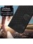 Samsung Galaxy M55 Darbeye Deri Kılıf Için Flip Case Geometrik Desen (Yurt Dışından) 4