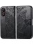 Zte A34 Flip Kapak Için Flip Case Darbeye Deri Kılıf Basit Iş (Yurt Dışından) 4