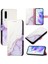 Huawei P30 Kickstand Cüzdan Pu Deri Mermer Desen Için Kılıf (Yurt Dışından) 1