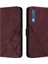 Samsung Galaxy A7 2018 Kredi Kartı Tutucu Flip Folio Kitap Cüzdan (Yurt Dışından) 5