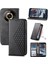Realme 11 Pro Için Flip Case Standı El Kayışı Eşkenar Dörtgen Şekli Günlük Kullanım Cüzdan (Yurt Dışından) 1