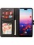 Huawei P20 Için Cüzdan Durumda Tüm Yuvarlak Koruma Kickstand Kart Tutucu (Yurt Dışından) 4