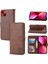 Iphone 15 Için Cüzdan Durumda Artı Kickstand Manyetik Kapatma Kabartmalı Tüm (Yurt Dışından) 1