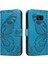 Samsung Galaxy S7 Kenar Yüksek Kaliteli Deri Kredi Kartı ile Flip Case (Yurt Dışından) 1