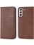 Samsung Galaxy S21 Günlük Kullanım Için Flip Case Cüzdan Standı El Kayışı Eşkenar Dörtgen (Yurt Dışından) 1