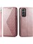 Samsung Galaxy A35 Cüzdan Eşkenar Dörtgen Şekli Standı Günlük Kullanım El Için Flip Case (Yurt Dışından) 1