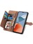 Zte A34 Cüzdan Flip Fermuar Tarzı Çoklu Kart Yuvası Çok Renkli Flip Case (Yurt Dışından) 3