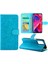 Oppo A54 4g Kart Tutucu Için Flip Case Darbeye Dayanıklı Manyetik Kapatma Pu (Yurt Dışından) 5