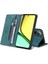 Realme C67 4g Iki Kart Yuvaları Kickstand Premium Deri Için Flip Case (Yurt Dışından) 5