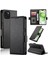 IPhone 15 Için Flip Case Artı Kart Yuvaları Günlük Kullanım Iş Cüzdan Flip (Yurt Dışından) 3
