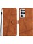 Samsung Galaxy S21 Ultra Cüzdan Pu Deri Kart Yuvaları Tutucu Için Flip Case (Yurt Dışından) 1