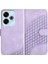 Xiaomi Redmi 13 Için Flip Case Geometrik Desen Darbeye Deri Kılıf Pu (Yurt Dışından) 1