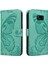 Samsung Galaxy S7 Kenar Yüksek Kaliteli Deri Kredi Kartı ile Flip Case (Yurt Dışından) 1