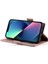 IPhone 13 Için Flip Case Mini Kartvizit Yuvaları Cüzdan Günlük Kullanım Flip (Yurt Dışından) 5