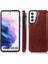Samsung Galaxy S21 Çift Manyetik Toka Kickstand ile Cüzdan Kılıf (Yurt Dışından) 2