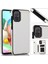 Kart Tutucu Kickstand Çift ile Samsung Galaxy A71 4g Için Cüzdan Kılıf (Yurt Dışından) 1