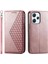 Xiaomi Redmi 12 Için Flip Case Standı Cüzdan Günlük Kullanım El Kayışı Eşkenar Dörtgen (Yurt Dışından) 1