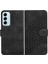 Samsung Galaxy M14 Geometrik Desen Pu Deri Flip Kapak Için Flip Case (Yurt Dışından) 1