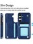 Kart Tutucu ile Samsung Galaxy S24 Çift Manyetik Toka Için Cüzdan Kılıf (Yurt Dışından) 4