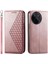 Realme 11 4g Standı Günlük Kullanım Için Flip Case El Kayışı Cüzdan Eşkenar Dörtgen Şekli (Yurt Dışından) 1