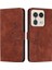 Motorola Moto X50 Ultra Yan Toka Kickstand Kart Pu Için Flip Case (Yurt Dışından) 5