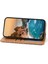 Samsung Galaxy A73 5g Için Flip Case Standı Eşkenar Dörtgen Şekli Cüzdan El Kayışı (Yurt Dışından) 5