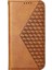 IPhone 15 Için Flip Case Pro El Kayışı Günlük Kullanım Eşkenar Dörtgen Şekli Standı Cüzdan (Yurt Dışından) 4