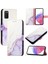 Samsung Galaxy A02S Pu Deri Mermer Desen Kickstand Cüzdan (Yurt Dışından) 5