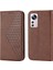 Xiaomi 12 Pro Cüzdan Günlük Kullanım Için Flip Case Eşkenar Dörtgen Şekli El Kayışı Standı (Yurt Dışından) 1