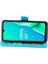 Oppo A5 Için Flip Case 2020/OPPO A9 2020 Kart Tutucu Manyetik Kapatma Pu (Yurt Dışından) 2