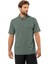 Jack Wolfskin Delgami Polo M Erkek Yeşil Polo T-Shirt 1