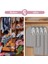 1 Paket 43'' Gri Giysi Çantaları Asılı Giysi Saklama Seyahati Için, Önlükler Için Şeffaf Elbise Çantaları Uzun, Dolap Depolama Için Takım Elbise Çantaları (Yurt Dışından) 4