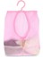 Askılı Asılı Örgü Çanta, Çok Amaçlı Çorap Iç Çamaşırı Clothespin Depolama Organizatörü Banyo ve Dolap Için (Pembe) (Yurt Dışından) 1