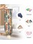 Karikatür Komik Maske 2 Paket Boho Plastik Torba Tutucu Eko Yıkanabilir Duvara Montaj Plastik Alışveriş Çantası Organizatör/tutucu Dekoratif Çiftlik Evi Bakkal Çantası Depolama Org (Yurt Dışından) 3