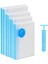 Giyim Için Vakumlu Mühürlü Torbalar Uzay Tasarruf Çantası Giysiler Için Vakumlu Saklama Torbaları Depolama Için Vakumlu Paketleme Torbaları Yatak Takımları Için Şeffaf Sıkıştırma P (Yurt Dışından) 1