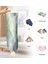 Yeşil Gri Doku 2 Paket Boho Plastik Torba Tutucu Eko Yıkanabilir Duvara Montaj Plastik Alışveriş Çantası Organizatör/tutucu Dekoratif Çiftlik Evi Bakkal Çantası Depolama Organizatö (Yurt Dışından) 3