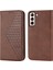 Samsung Galaxy S21 Günlük Kullanım Için Flip Case Cüzdan Standı El Kayışı Eşkenar Dörtgen (Yurt Dışından) 1