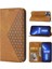 IPhone 14 Için Flip Case Cüzdan Standı Günlük Kullanım El Kayışı Eşkenar Dörtgen Şekli (Yurt Dışından) 1