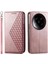 Xiaomi 14 Için Flip Case Ultra El Kayışı Eşkenar Dörtgen Şekli Standı Günlük Kullanım (Yurt Dışından) 1