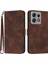 Motorola Kenar 50 Pro Manyetik Kapak Için Flip Case Kart Yuvası Standı ile Pu (Yurt Dışından) 1