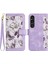 Sony Xperia 1 Vı Pu Deri Anti Scratch Kickstand Kart Için Cüzdan Kılıf (Yurt Dışından) 1